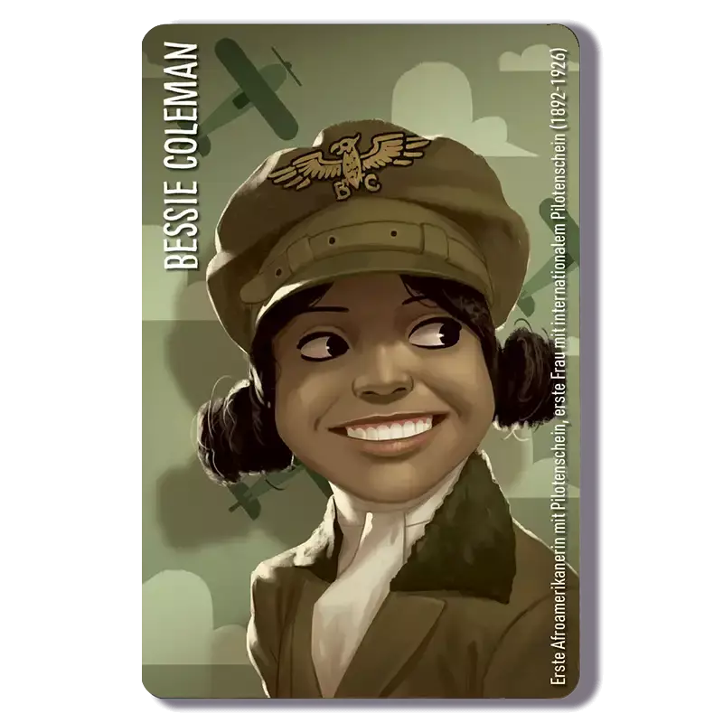 Similo: Geschichte Bessie Coleman-Karte PROMO