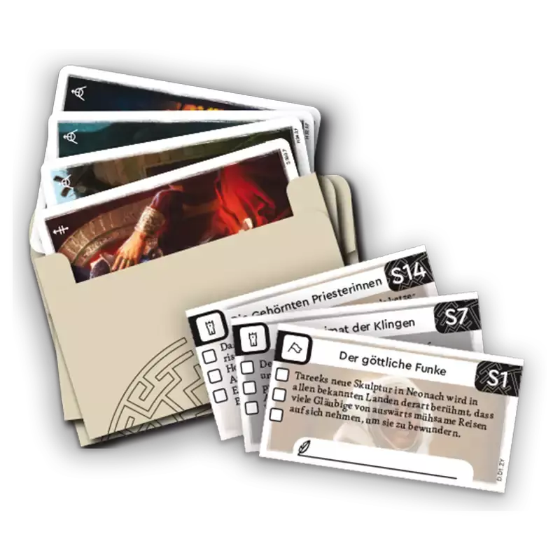 The King's Dilemma Karten & Sticker PROMO