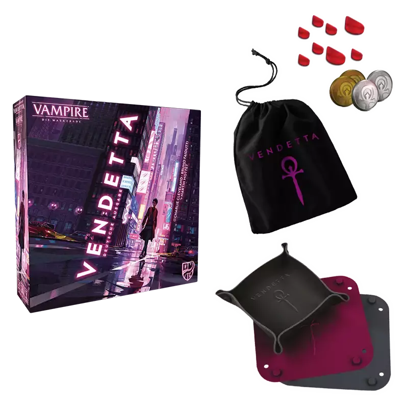 Vampire The Masquerade - Vendetta DEUTSCH + Ancilla-Upgrade