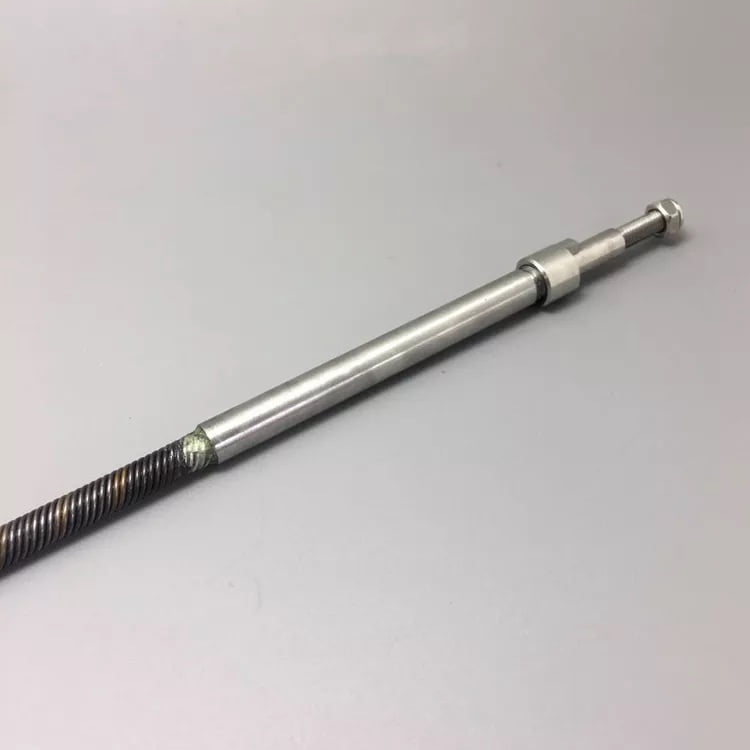 6.35mm (¼") Flex Cable W/Welded Stub (LH,8mm,600mm) 6.35mm (¼") Flex Cable W/Welded Stub (LH,8mm,600mm)