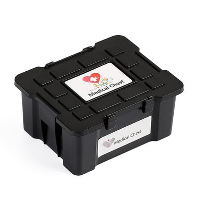 Scale 1:10 Storage Cargo Luggage Fishing Boxes Crawler 
