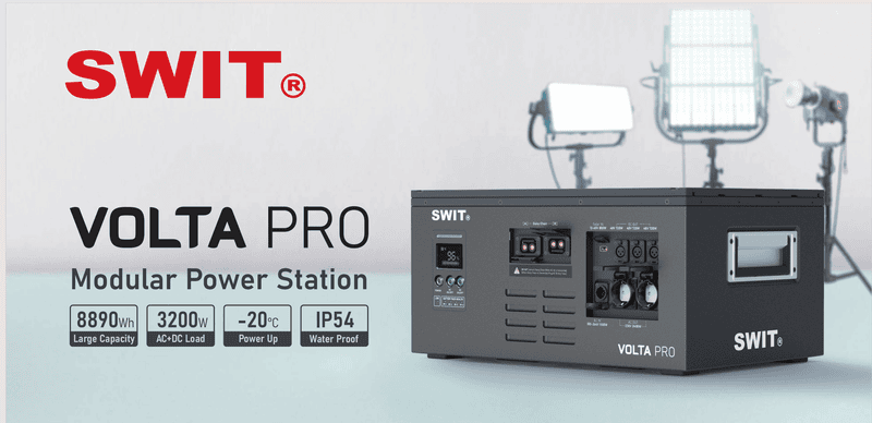 VOLTA PRO | 8890Wh 2x2400W@AC 3x15A@48V-DC DC Professional Waterproof Robust Modular Battery with fast AC/Solar charging VOLTA PRO | 8890Wh 2x2400W@AC 3x15A@48V-DC DC Professional Waterproof Robust Modular Battery with fast AC/Solar charging