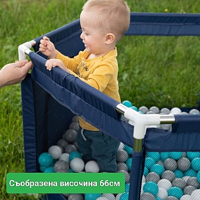 Шестоъгълна кошара с диаметър 128см.