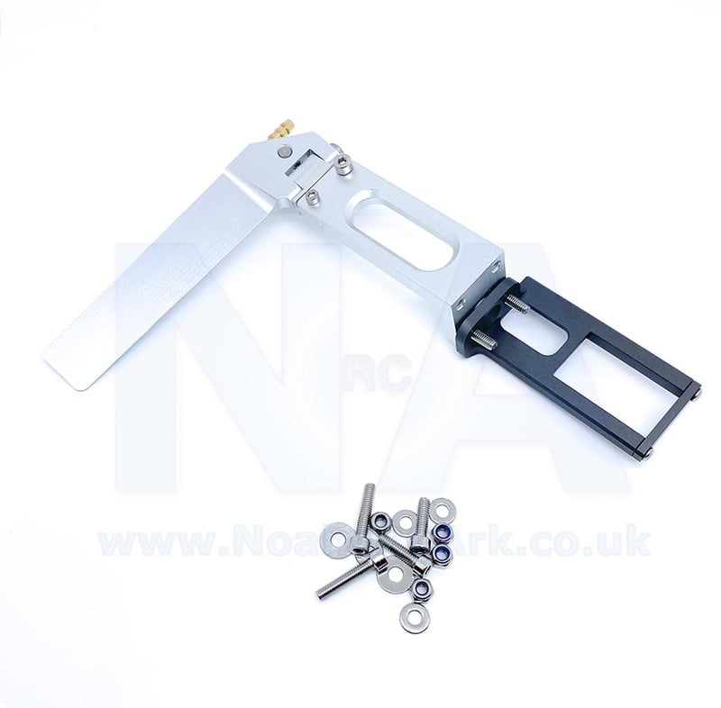 TFL 130mm Aluminium Rudder & Servo Mount TFL 130mm Aluminium Rudder & Servo Mount