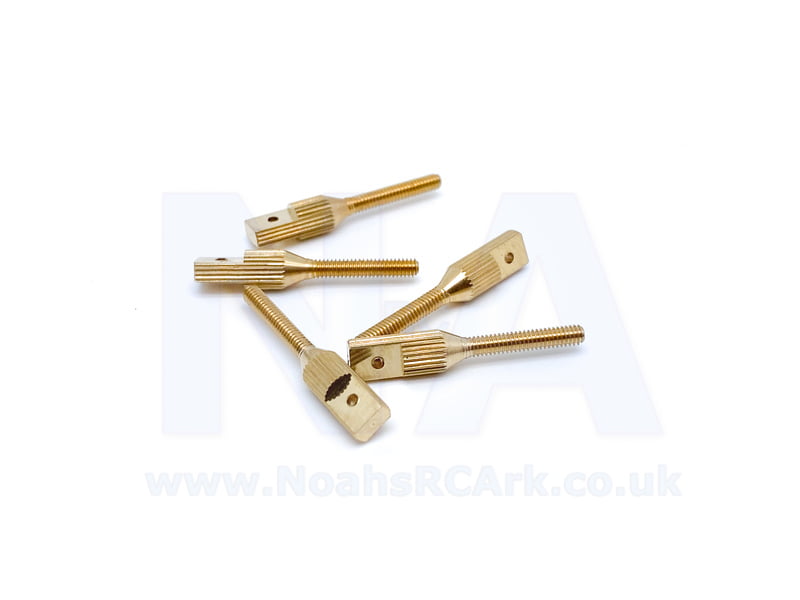 RC Brass Eye Bolt M2 M2.5 M3 mm Pack 4 Servo Connector Rudder Wire Push Pull RC Brass Eye Bolt M2 M2.5 M3 mm Pack 4 Servo Connector Rudder Wire Push Pull