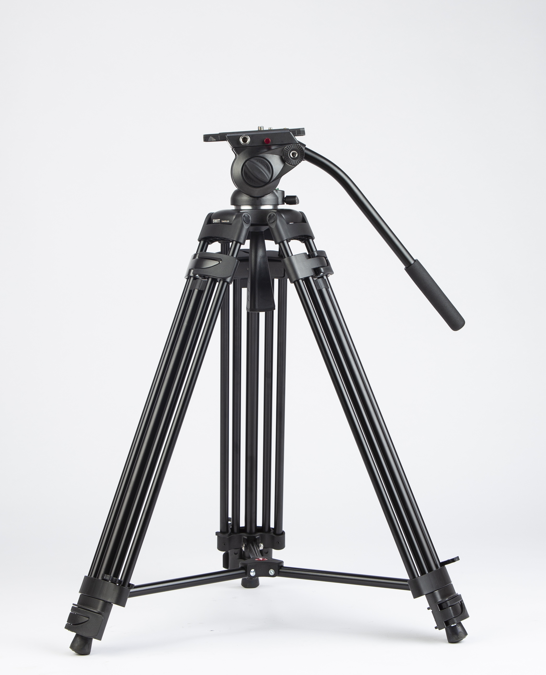 TOWER100 | Aluminum Camera Tripod KIT, with SWIT TH100A Fluid Video Head, Mid-level Spreader, 10kg Payload, Soft Bag TOWER100 | Aluminum Camera Tripod KIT, with SWIT TH100A Fluid Video Head, Mid-level Spreader, 10kg Payload, Soft Bag