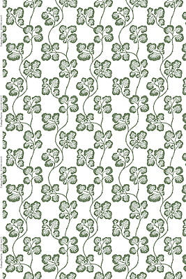 Cabbage Check Fabric - Green
