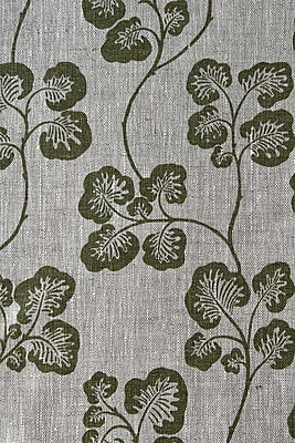 Cabbage Check Fabric - Olive Cabbage Check Fabric - Olive