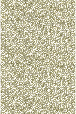 Frond Ogee Fabric - Yellow and Light Blue Frond Ogee Fabric - Yellow and Light Blue