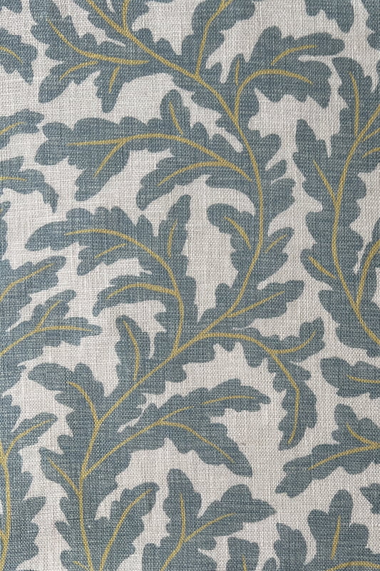 Frond Ogee Fabric - Light Blue Frond Ogee Fabric - Light Blue