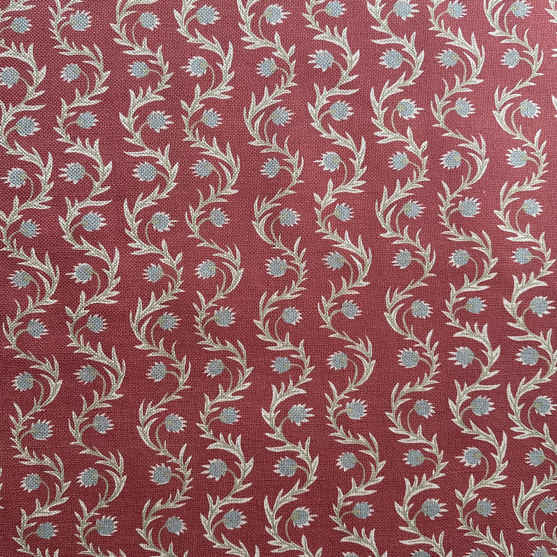 Rubia - Red - Cotton Heavy Linen Natural