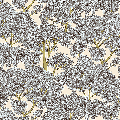 Stockend Woods Wallpaper - Salt Ridge and Barton Blue Stockend Woods Wallpaper - Salt Ridge and Barton Blue