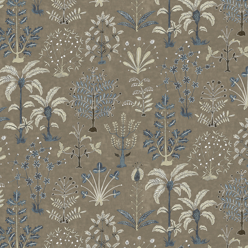 Cynthia Wallpaper - Mushroom and Blue Cynthia Wallpaper - Mushroom and Blue