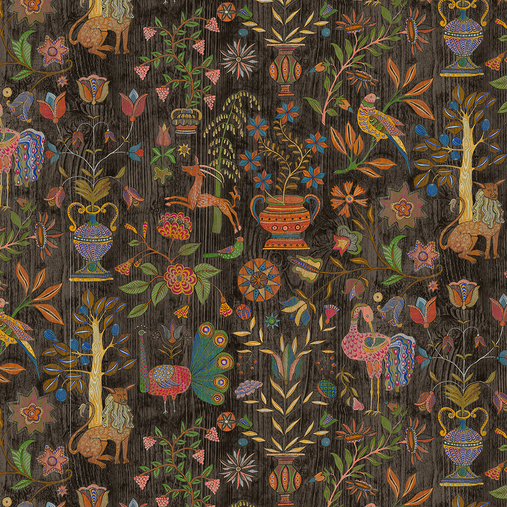 Fable Garden - Multi - Wallpaper