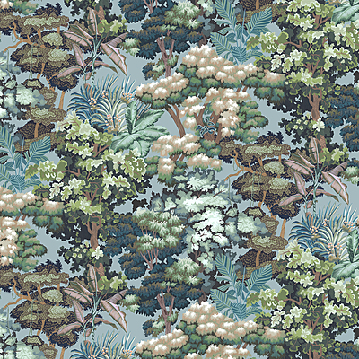 Canopia - Light Blue - Wallpaper Canopia - Light Blue - Wallpaper