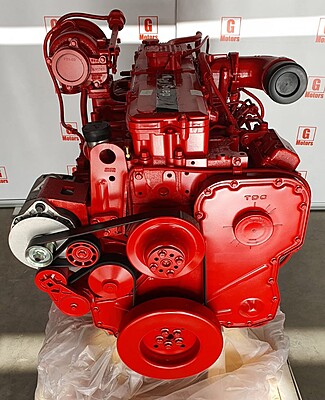 46654344 KOMATSU SAA6D114E-6 CUMMINS QSL9 CPL 0422 CM850 (CM 2850) HP 280 - complete engine 46654344 KOMATSU SAA6D114E-6 CUMMINS QSL9 CPL 0422 CM850 (CM 2850) HP 280 - complete engine