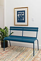 Luxembourg 2/3 Seater Bench with Backrest