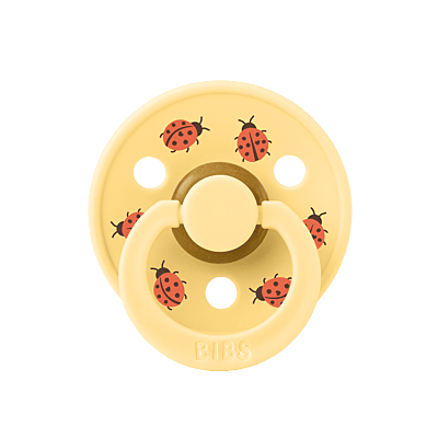 BIBS Pacifier Studio Colour 2 PACK Ladybug Latex size 2 Sage Mix BIBS Pacifier Studio Colour 2 PACK Ladybug Latex size 2 Sage Mix
