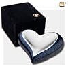 Mini Urn Hart Indigo Met Zilver Mini Urn Hart Indigo Met Zilver