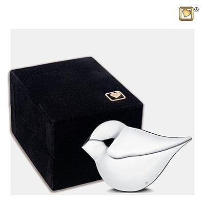 Mini Soul Bird Urn Zilver – Vrouw
