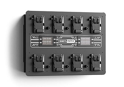 MATRIX-S8 | 8ch x max 6A Top Fast Simultaneous 14V/28V Wall Charger, V-mount(PC-W461S) MATRIX-S8 | 8ch x max 6A Top Fast Simultaneous 14V/28V Wall Charger, V-mount(PC-W461S)