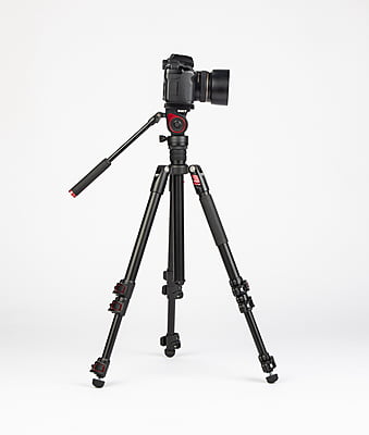 MUF50 | Aluminum Camera Tripod KIT, with SWIT TH50 Fluid Video Head, 5kg Payload, Soft Bag. MUF50 | Aluminum Camera Tripod KIT, with SWIT TH50 Fluid Video Head, 5kg Payload, Soft Bag.