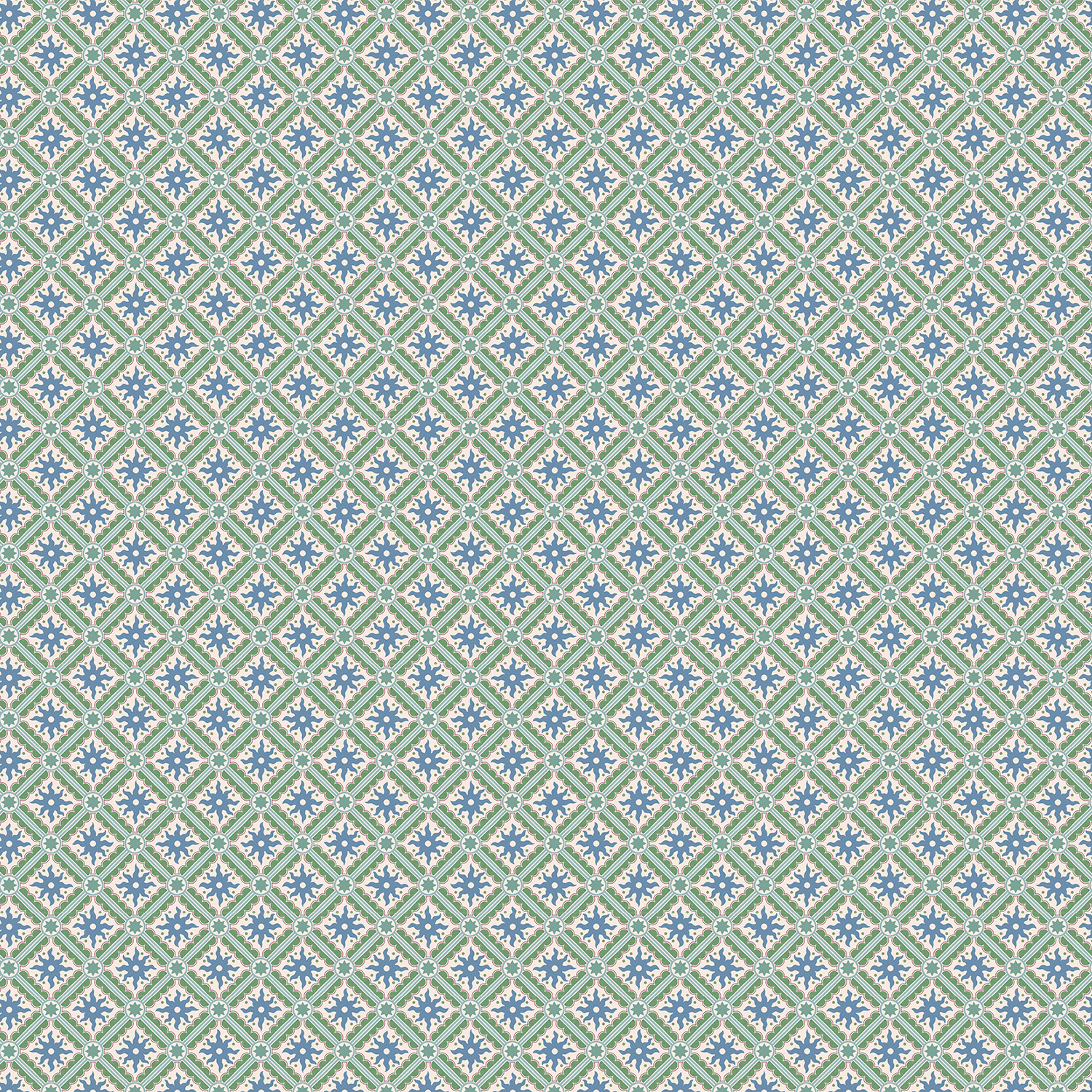 Nova and Sol - Alice Green, Dusky Plum and Cobber - Wallpaper