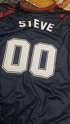 Shirt Name and Number