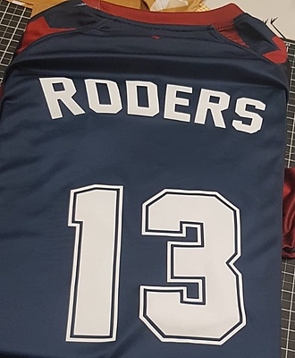 Ladies Shirt Name and Number