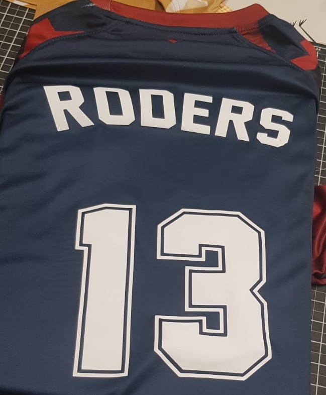 Ladies Shirt Name and Number