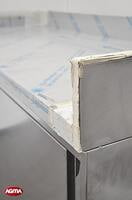 120 Tavolo acciaio inox L=1500mm porte scorrevoli 120 Tavolo acciaio inox L=1500mm porte scorrevoli