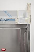 120 Tavolo acciaio inox L=1500mm porte scorrevoli 120 Tavolo acciaio inox L=1500mm porte scorrevoli