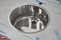 122 Tavolo acciaio inox L=2300mm porte scorrevoli una vasca 122 Tavolo acciaio inox L=2300mm porte scorrevoli una vasca
