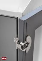 211 - Struttura per colonna ISO 460x670x7950mm, porta a battente 211 - Struttura per colonna ISO 460x670x7950mm, porta a battente