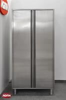 218 - Armadio acciaio inox, per teglie 60 40 1000x700x2050mm porta battente 218 - Armadio acciaio inox, per teglie 60 40 1000x700x2050mm porta battente