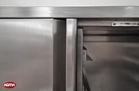 218 - Armadio acciaio inox, per teglie 60 40 1000x700x2050mm porta battente 218 - Armadio acciaio inox, per teglie 60 40 1000x700x2050mm porta battente