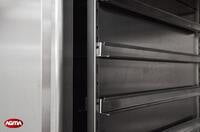 218 - Armadio acciaio inox, per teglie 60 40 1000x700x2050mm porta battente 218 - Armadio acciaio inox, per teglie 60 40 1000x700x2050mm porta battente