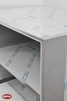 328 - Base aperta in acciaio inox 920x650x720mm 328 - Base aperta in acciaio inox 920x650x720mm