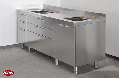 933 - Banco combinato DOMUS 2000x700x910mm 933 - Banco combinato DOMUS 2000x700x910mm