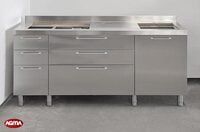 933 - Banco combinato DOMUS 2000x700x910mm 933 - Banco combinato DOMUS 2000x700x910mm