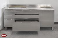 933 - Banco combinato DOMUS 2000x700x910mm 933 - Banco combinato DOMUS 2000x700x910mm