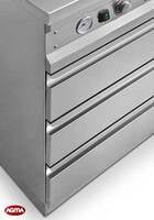 944 - Isola inox per blocco cottura e preparazione 2440x1400x900mm 944 - Isola inox per blocco cottura e preparazione 2440x1400x900mm