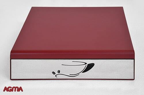 950 - Base ROSSA per macchina caffè a capsule dim. 340x330x100 mm 950 - Base ROSSA per macchina caffè a capsule dim. 340x330x100 mm