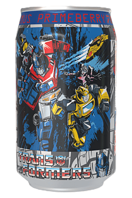 Transformers Optimus Primeberry - Strawberry Flavour Soda Can (12 x330ml) Transformers Optimus Primeberry - Strawberry Flavour Soda Can (12 x330ml)