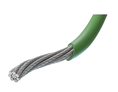 Orona compatible plastic coated steel rope 6.5mm⌀
