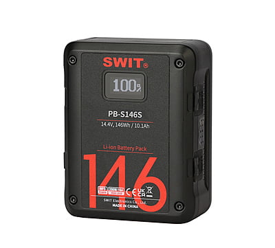 PB-S146S | 146Wh Multi-Sockets Square Cine Battery, V-Mount, also ideal for long term use or high power draw lights PB-S146S | 146Wh Multi-Sockets Square Cine Battery, V-Mount, also ideal for long term use or high power draw lights