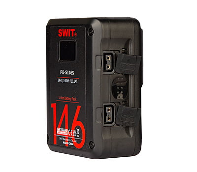 PB-S146S | 146Wh Multi-Sockets Square Cine Battery, V-Mount, also ideal for long term use or high power draw lights PB-S146S | 146Wh Multi-Sockets Square Cine Battery, V-Mount, also ideal for long term use or high power draw lights