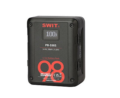 PB-S98S | 98Wh Multi-Sockets Square Cine Battery, V-Mount PB-S98S | 98Wh Multi-Sockets Square Cine Battery, V-Mount