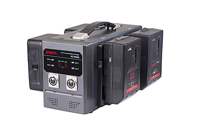 PC-P430S | 4ch x 3A Fast Simultaneous Charger with 2-XLR DC out, V-Mount PC-P430S | 4ch x 3A Fast Simultaneous Charger with 2-XLR DC out, V-Mount