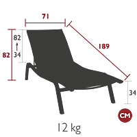 Alize XS Sunlounger